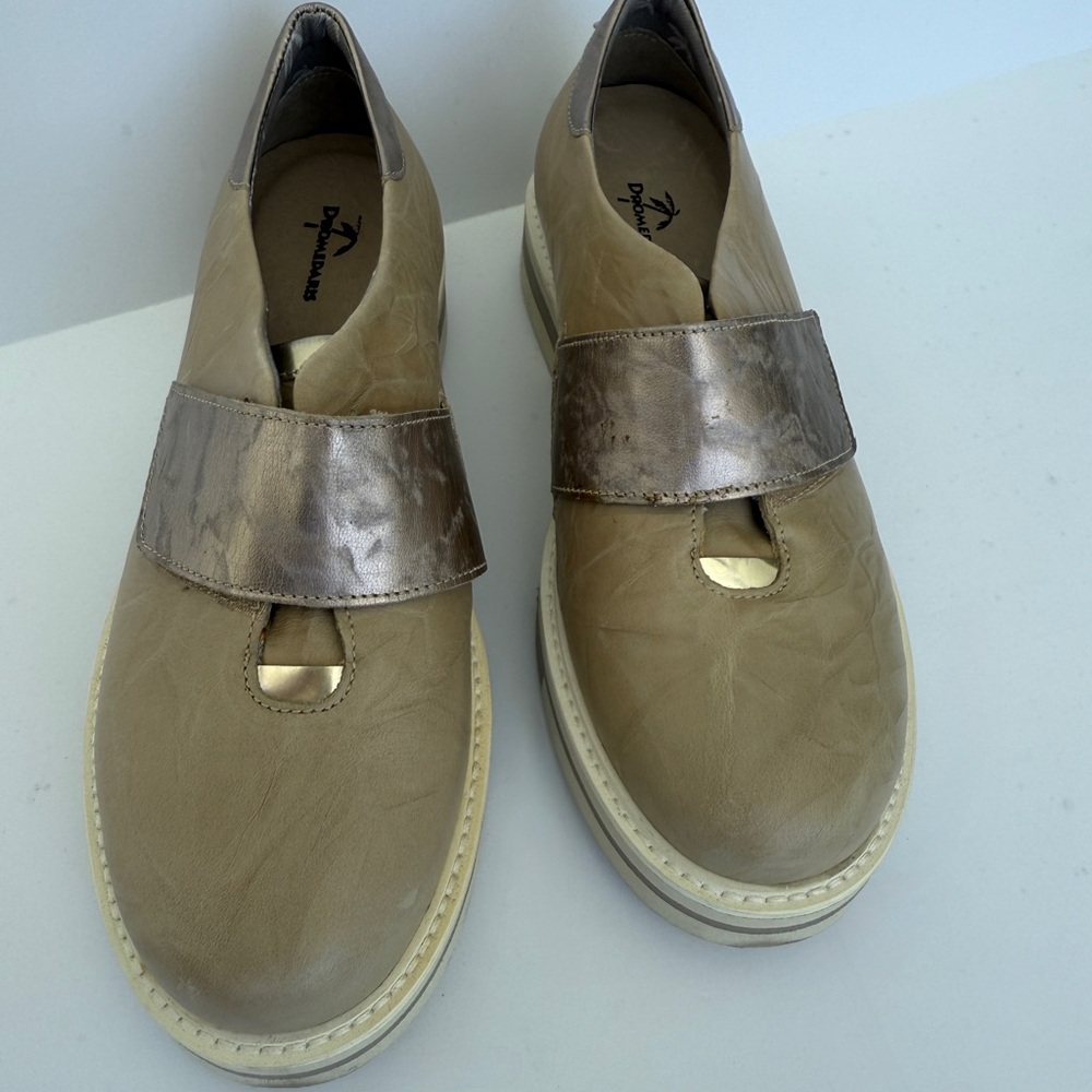 DROMEDARIS - Leather Platform Shoe